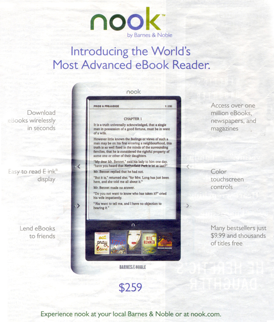 Nook ad