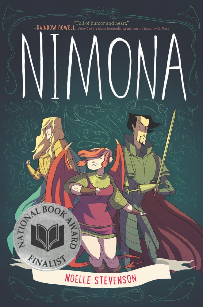 Noelle Stevenson, NIMONA, HarperTeen