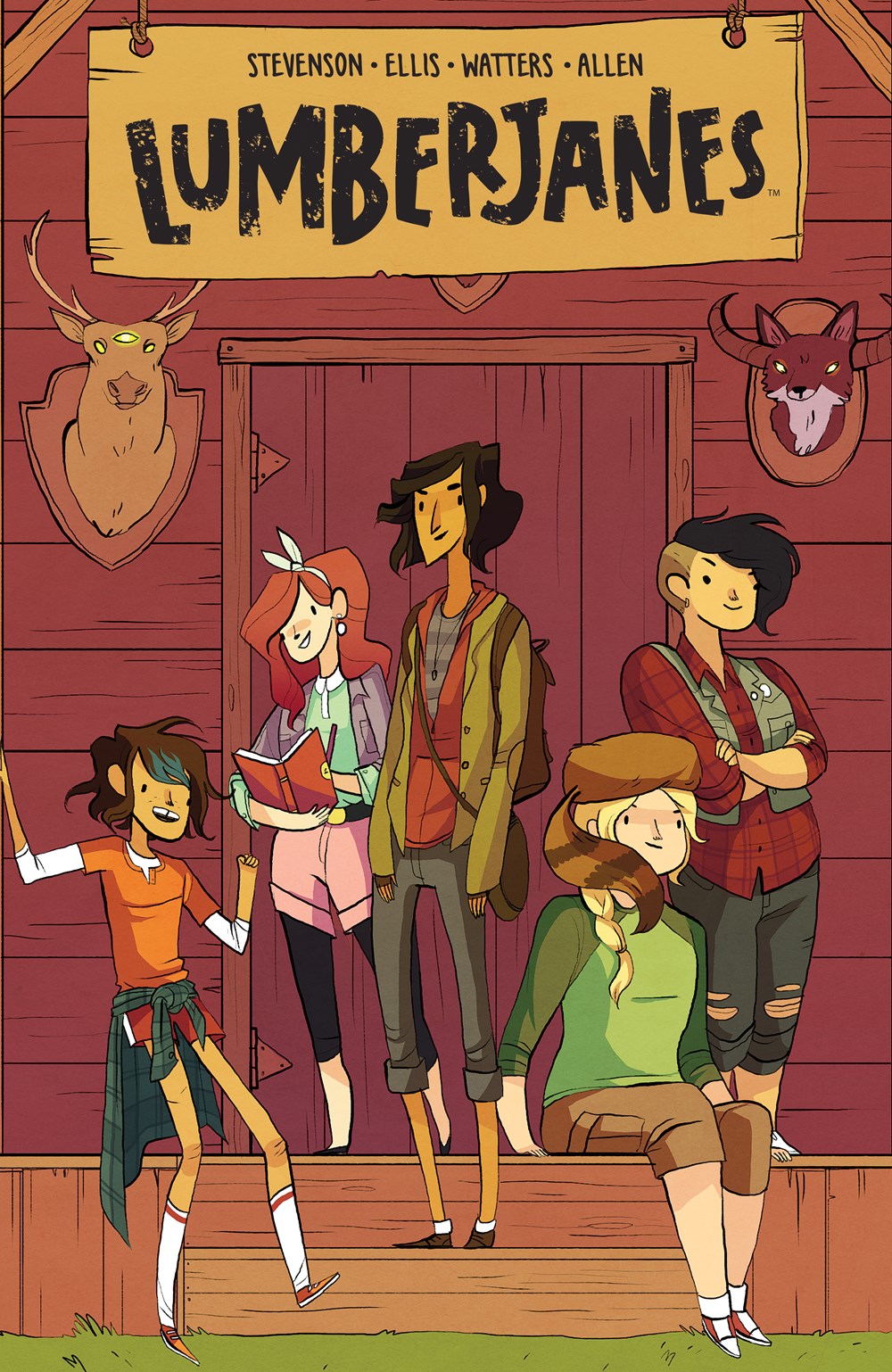 #8. Lumberjanes by Noelle Stevenson (Boom! Box/Simon & Schuster)