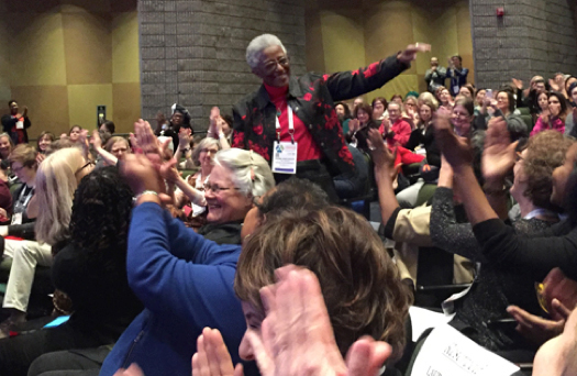 Rudine Sims Bishop wins Hamilton lifetime achievement award. Photo Credit: LuAnn Thoth, School Library Journal